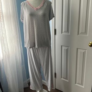 Rene Rofe Grey Pjs Sz L
